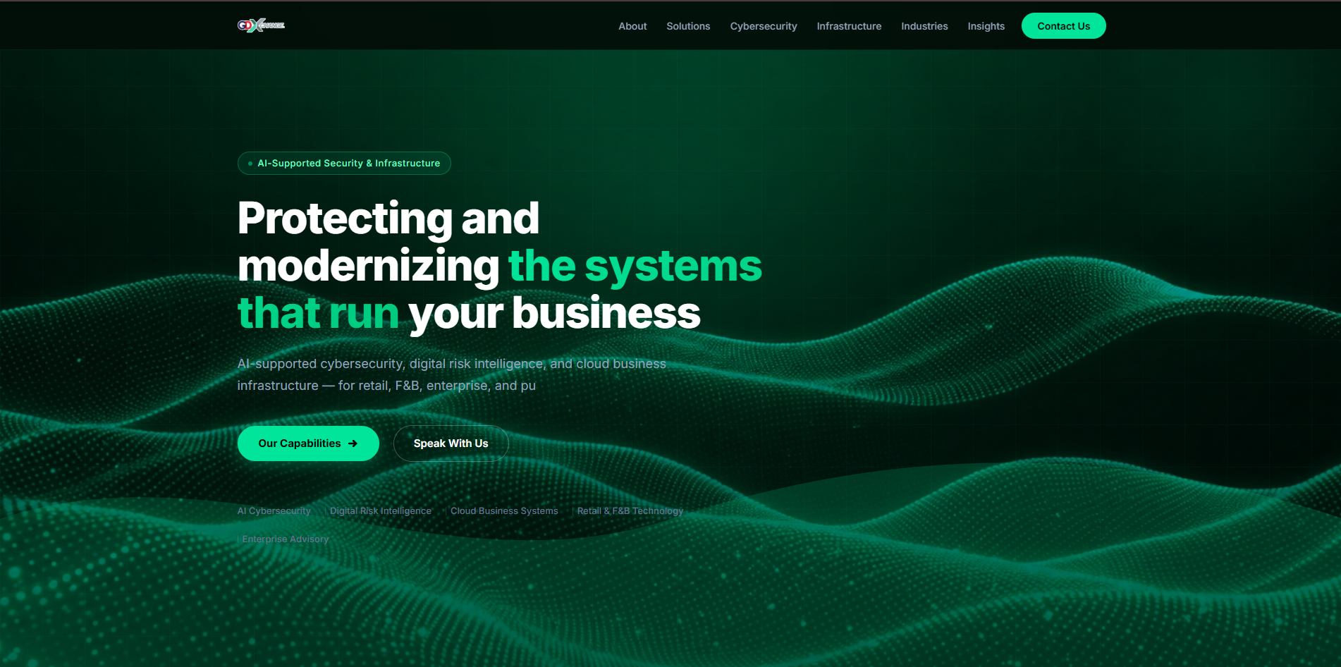 GDXChange — AI-Supported Security & Infrastructure